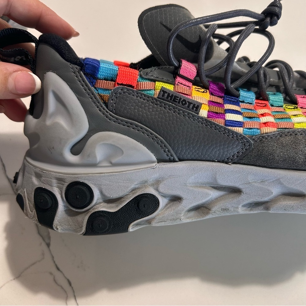 Nike React Sertu AT5301-004 Iron Grey Multi Sz 9.5 Running Shoes Rare Colorway - Picture 12 of 13